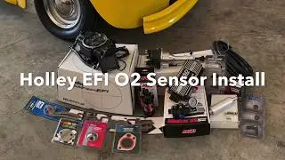 Holley EFI Sniper O2 Sensor Install