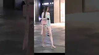 Sexy long legs 😍💕 beautiful girl, asian #shorts #beautiful