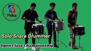 Solo Snare Drummer Open Class | PDLAI Music Championship | Championship Round