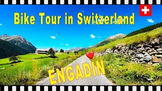 ENGADIN - Switzerland, Driving in the most beautiful alpine valley in Switzerland