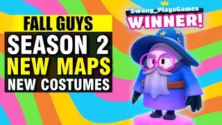 HUGE Fall Guys Update - Season 2! New Maps and Costumes! This LOOKS AWESOME!