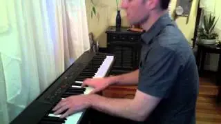 James Dering playing piano in multiple styles