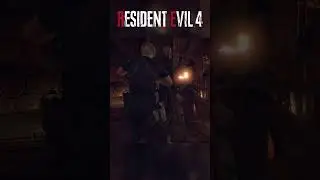 Leon vs iluminado rojo #residentevil #residentevil4 #gamingshorts #gameplayshorts #gaming#re4remake