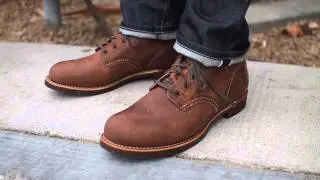 Red Wings IRON RANGER - COPPER ROUGH & TOUGH Desert Boot - Details