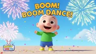 🌈 BOOM BOOM DANCE! 🥁 Kids Action Song & Nursery Rhymes | 3D Toddler Dance 2026