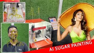 AI Sugar Painting Robot &ndash; First Time Ever in UAE