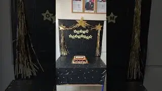 Stage decoration for school function