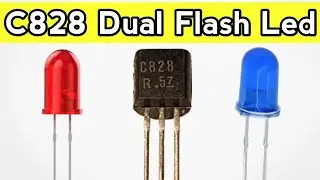 FLIP FLOP Using C828 Transistor