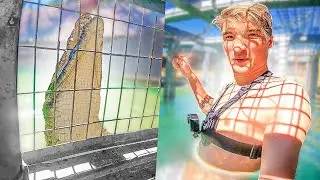 DEZE KROKODIL HEEFT 7 MENSEN OPGEGETEN! IK GA IN EEN KOOI MET HEM!😰🐊