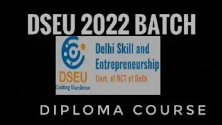 Dseu Admission 2022 || Full/Part Time Diploma Cet #dseu2022