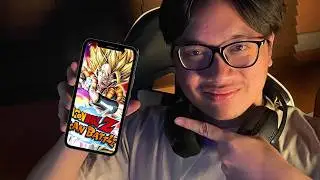 Playing Dragon Ball Z Dokkan Battle on my New Phone!