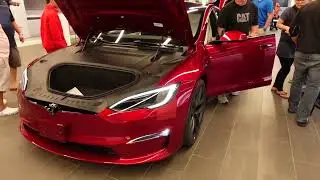 San Antonio Tesla Service Centers Ribbon cutting Ceremony New Opening(Tesla Owners Austin) 1of1PLAID