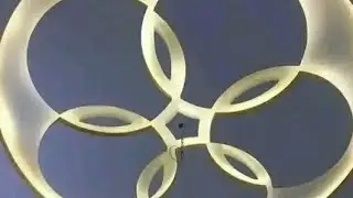 Five round false ceiling design with one fan || gypsum board false ceiling design