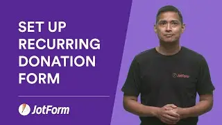 How to set up a recurring donation form