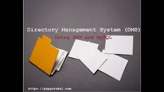 Directory Management System Using PHP and MySQL Last Updated at 11 July 2024