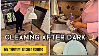 Realistic Nighttime Routine for Stress-free Mornings🌙 Nightly Clean With Me &bull; Cleaning Motivation