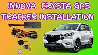 INNOVA CRYSTA GPS TRACKER INSTALLATION #gpsnavigation #gpstracker