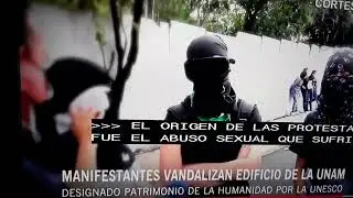 Mexico- ataque sexual de adolescente en la UNAM.