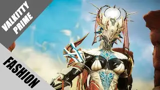 Warframe | Fashion Frame | Valkitty Prime : Sandstorm Empress