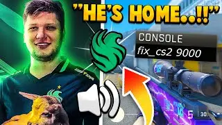 S1MPLE GETS A WARM WELCOME BACK AFTER JOINING FALCONS!? *HOW TO FIX CS?!* CS2 Daily Twitch Clips