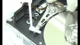 data recovery training opening of hard disk demo (Hindi)
