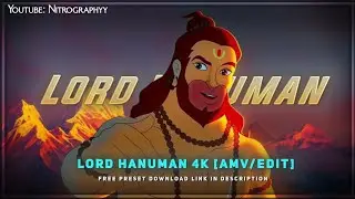 Lord Hanuman 4K [AMV/EDIT]| Intehaan Ho gayi Intzaar ki edit audio| Return of Hanuman| Alight motion