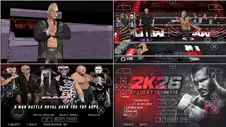 NEW WWE 2K26 PPSSPP Offline Graphics HD Full Character MOD Smackdown 2011 | WWE 2K26 PSP | Gameplay