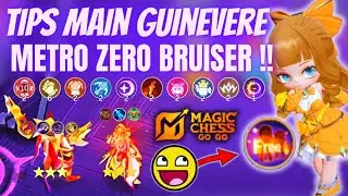 TIPS CARA MAIN GUINEVERE‼️COMBO METRO ZERO 6 BRUISER BRO !! CARA BERMAIN COMMANDER GUINEVERE TERBARU