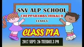 CPTA SNVALP SCHOOL CHEPPARAMBA
