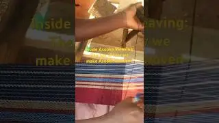 Upcoming series: How Asooke is woven (the bts)