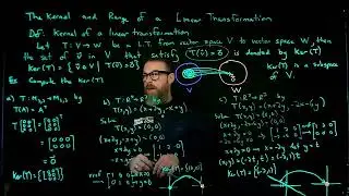 The Kernel and Range of a Linear Transformation