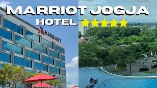 HOTEL MARRIOT JOGJA || MEWAH......ADA KOLAM RENANG DIATAS LOBBY