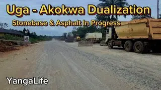 Uga&ndash;Akokwa Federal Road Dualization Advances with Stonebase and Asphalt Works Ongoing 