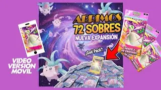🐣 ¡GASTO TODO! 72 Sobres de la NUEVA Expansión Pokémon TCG Pocket