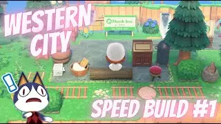 Western City Speed Build #1 | Animal Crossing