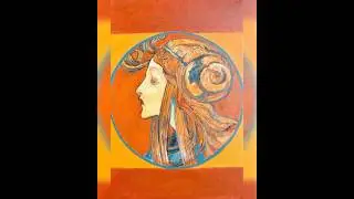 How To Paint Like Alphonse Mucha #artneauveau #oilpainting #oilonpanel #artwork #customframes