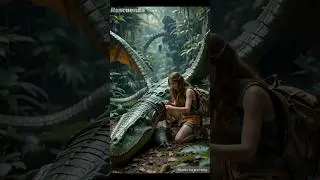 &ldquo;She Saved a Giant Flying Dinosaur 🦖✨ | Epic Jungle Rescue Story&rdquo;