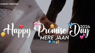 🤞Happy Promise Day Status Video 2024 🤝 | Promise Day WhatsApp Status 😘 | Promise Day Shayari 2024 🌹