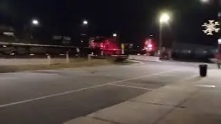 Cold Wednesday morning NS intermodal Kings mountain NC South bound 27A 