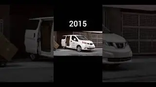 evolution of nissan nv200 (2009~2023) #shorts #nissan #nv200 #allcaravailable