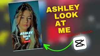 Ashley look at me” kpop tiktok trend Capcut Editing Tutorial/ Kpop Capcut Editing  2023 Reels