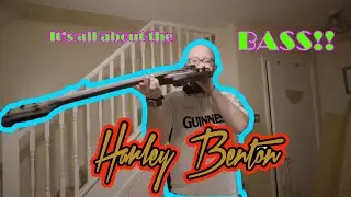 Harley Benton MB-4 LH SBK First look!!!