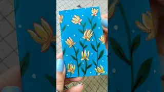 Floral Painting #shorts #painting #flowers #art #gouache
