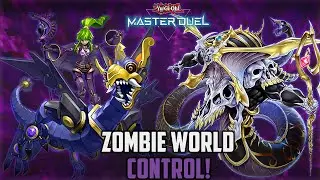 Yu Gi Oh! Master Duel - Zombie World Control! Invoked Shaddoll vs Zombie World!!