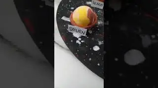 Solar system clay model #solar #solarsystem #planet #clay #claymodel #mercury #venus #earth #mars