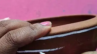 warly art #creativeplanters #easypainting #potpainting