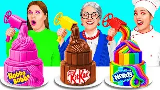 Кулинарный Челлендж: Я против Бабушки | Творческие Кулинарные Идеи от RaPaPa Challenge
