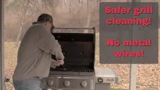 REVIEW  Char Broil 8666894 SAFER Replaceable Head Nylon Bristle Grill Brush w  Cool Clean Technology