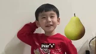 English Interview for 5 year old kid E&rsquo;s birthday