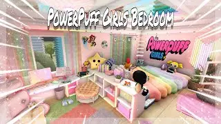 I built a POWERPUFF GIRLS THEMED BEDROOM in Bloxburg!
